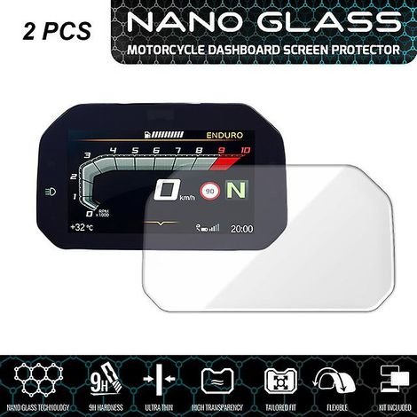 Film de protection en verre nano pour écran HD de tableau de bord de moto BMW S1000RR (2019-2021) (1/5)