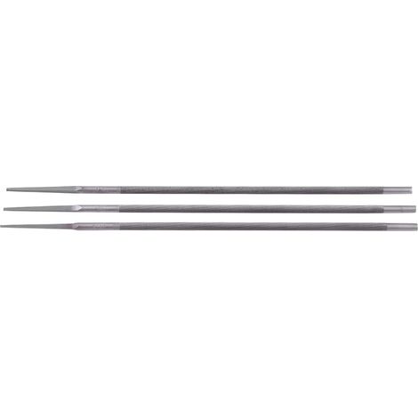 3 pièces Lime Ronde Acier pour Affûtage Chaîne Tronçonneuse (4.8mm) - Jeu d'Affûteur Professionnel (1/2)