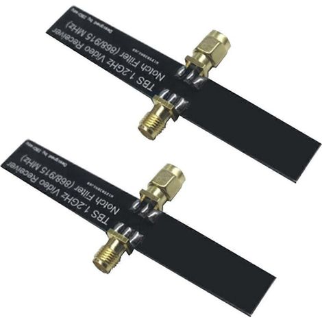 Filtres pour récepteur vidéo TBS 868/915 MHz 1,2 GHz (2 pièces) (1/5)