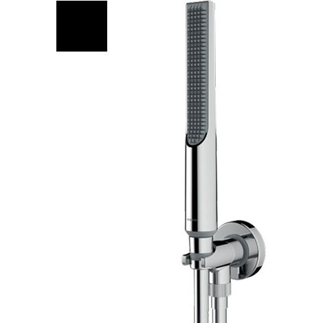 Ensemble douchette et prise d'eau noir mat Apice - Bossini CE3004C073