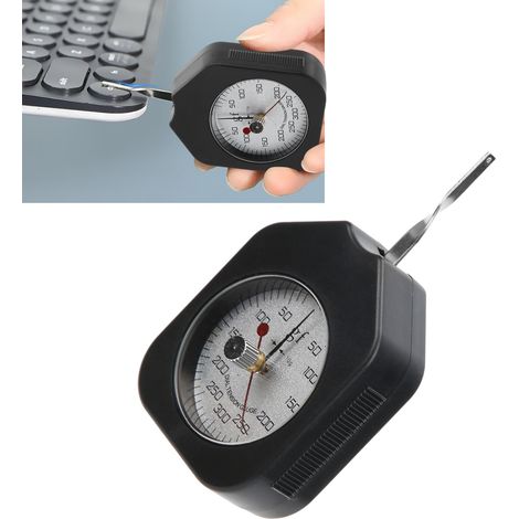 Manomètre de tension type SEG-300-2, manomètre de force type SEG avec interrupteur, manomètre à double aiguille 300 g (1/5)