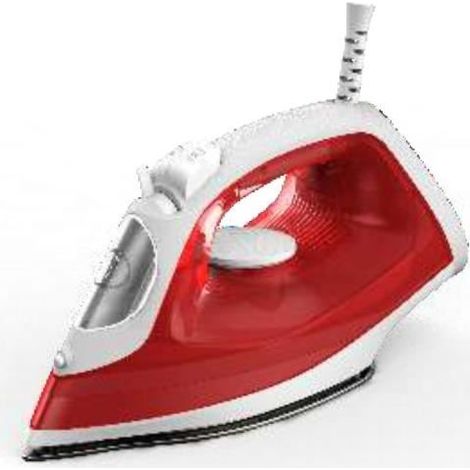 Fer a repasser vapeur - PHILIPS - DST2010/40 - A vapeur avec systeme Calc Clean - 25g/min vapeur continue - 2000W - Rouge/Blanc (1/5)