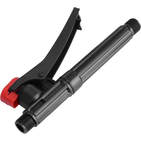 Poignée de Pulvérisation Agricole Manuelle Type Pistol Noir, Gros Modèle 1, Accessoire Résistant pour le Jardin avec Valve et Partie (1/5)
