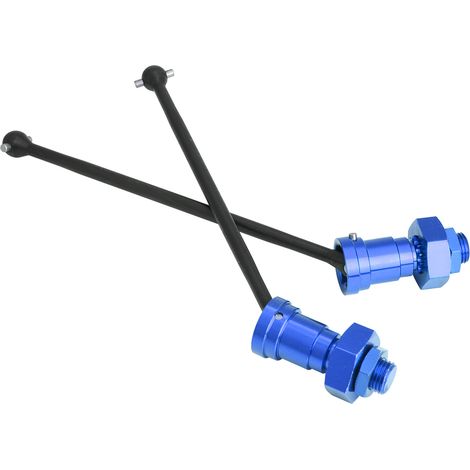 Paar Antriebswellen-Upgrade-Teile für Vorder- und Hinterachse (CVD-Dogbone) für TRAXXAS XMAXX 1/5 Auto (Marineblau) (1/5)