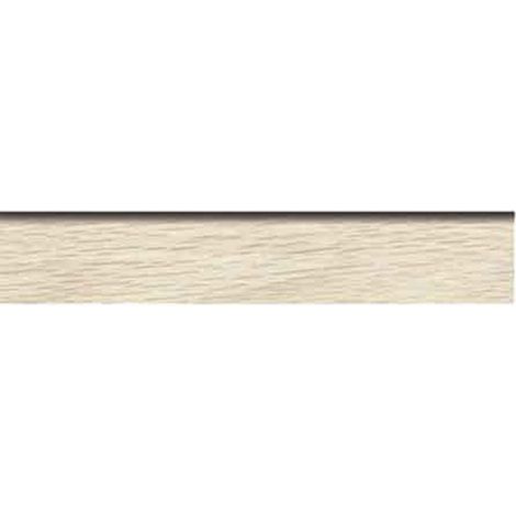 BATTISCOPA PER LAMINATO 'ECO' Colore Rovere grigio Q.TA 2,4