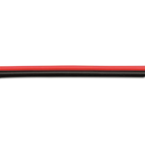 BELI-BECO Fil de cuivre, L 2218/5 rt/sw, 5m, rouge/noir, 2x0,14mm²