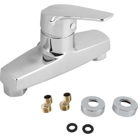 Einhebel-Wandarmatur aus Zinklegierung für Bad und Dusche (1/5)