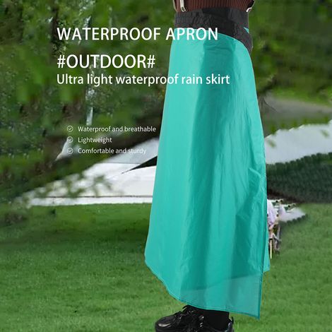 Jupe de pluie fine ultra légère, pantalon kilt imperméable, coupe-vent pliable (1/5)