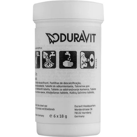 PU : 6 pastillas de descalcificación para SensoWash