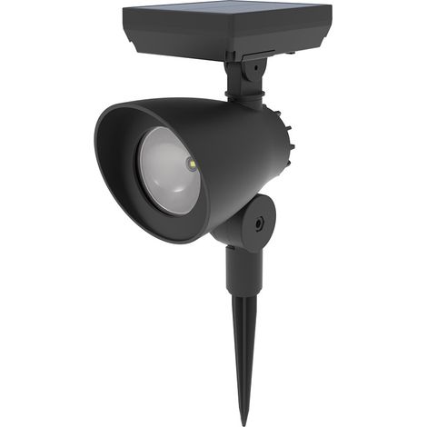 Projecteur solaire LED étanche pour extérieur, arbres, jardin, allée, villa paysager - HW-6060E (1/5)