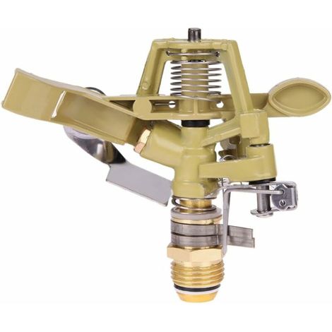 1/2 Pouce Arroseur de Jardin Système Automatique de Système d'Irrigation d'Arrosage de Jardin de Bras de Balancier de Connecteur de Bec de Jet de Pulvérisation de Cuivre de Rotation (1/5)