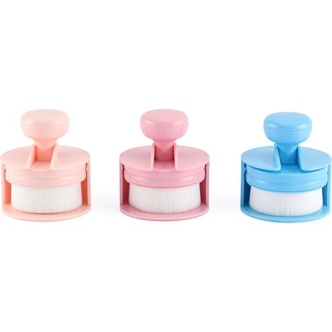 Pinceaux Mélangeurs Ergonomiques 3 pcs - 6 x 6,2 cm - Brosse de Mélange pour Encre et Peinture - pour Cartes, Scrapbooking, Mixed Media et Loisirs Créatifs (1/5)