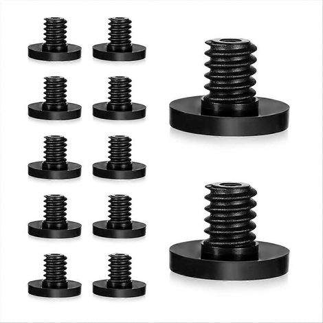 Vis de rechange en ABS premium, kit de 12 pièces pour fixation boulons et écrous, accessoires de remplacement durables (1/5)