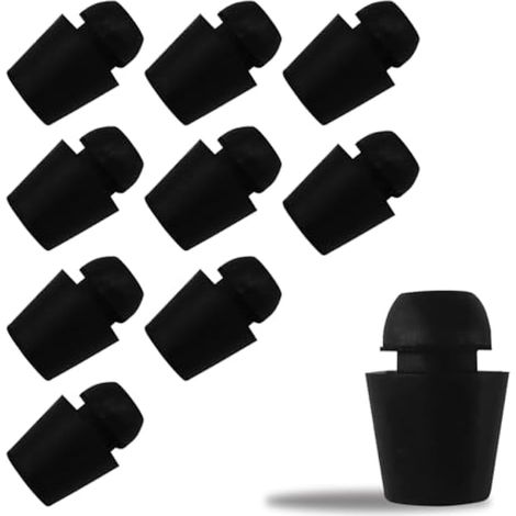 Lot de 10 butées de pare-chocs de portière de voiture, protections de bord de portière avant/arrière, protections universelles en caoutchouc pour portières de voiture, accessoires de voiture (1/5)