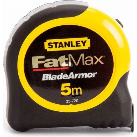 Stanley 0-33-720 Fatmax 4 x STA033720 5m Blade Armor Metric Only Tape Measures (1/5)