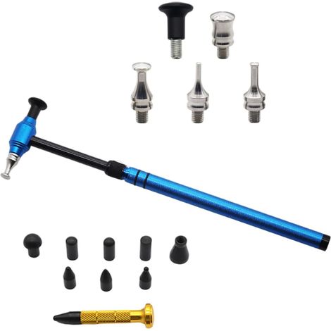 Ensemble marteau et stylo de réparation de carrosserie de voiture en aluminium pour réparation rapide de carrosserie (1/4)