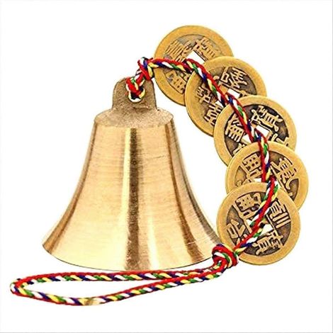 Cloche Feng Shui chinoise pour la richesse, la sécurité, la paix et le succès (1/5)