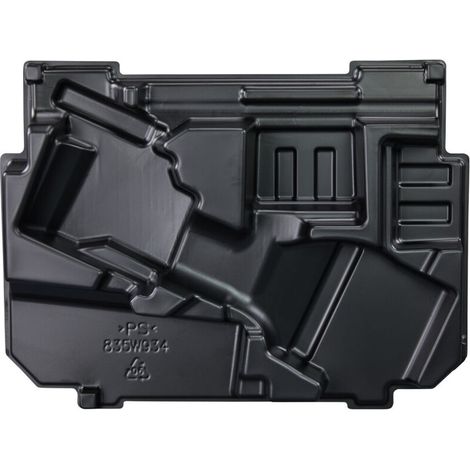 Makita – Moulage pour coffret de transport MakPac DTM52RTJX1 – Plastique renforcé – Protection optimale – 835W934 (1/5)