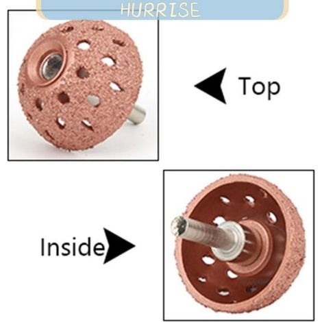 Roue de Polissage en Acier au Tungstène, Type Bol, Tampon de Meulage, Accessoires pour Outils électriques, 2 Pièces (1/4)