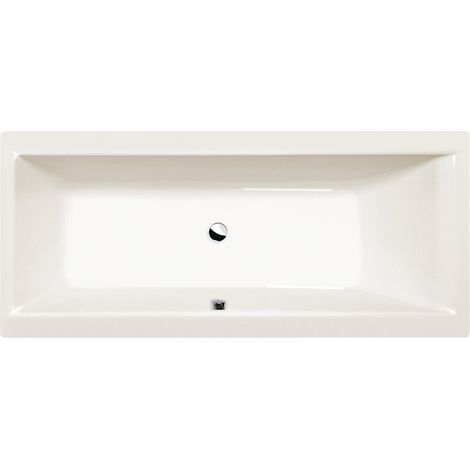 Baignoire rectangulaire CLEO 160x70x48cm, ivoire (1/2)