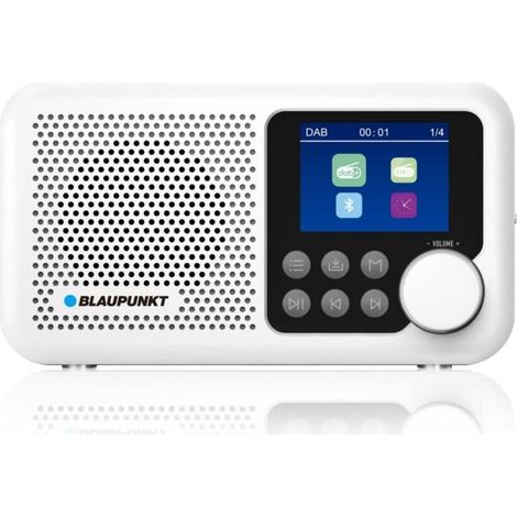 Blaupunkt DR8WH radio DAB portátil blanco (1/5)