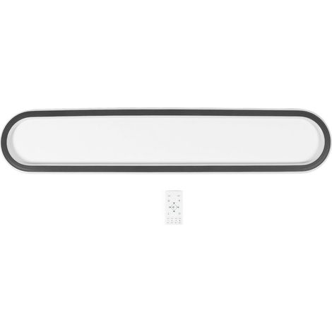 Plafonnier LED moderne à intensité variable, luminaire linéaire encastré pour cuisine, bureau, chambre, couloir (1/5)