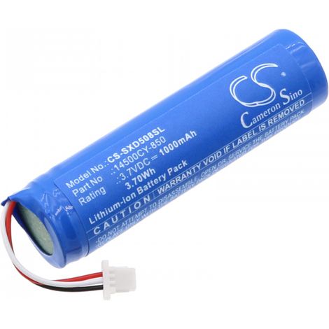 Batteria agli ioni di litio 14500CY-850 da 3,7 V 1 Ah per ricevitore Sennheiser RX XLR (1/3)