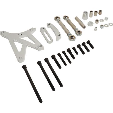 Metallene Servolenkungshalterung für Lichtmaschine GTO Grand Prix LeMans 350 400 428 455, robustes Motorteil