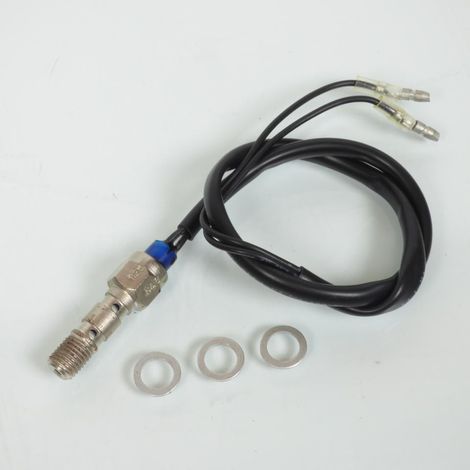 Vis double de raccord banjo M10x1.25 capteur de frein Ø10 pas 125 (1/3)