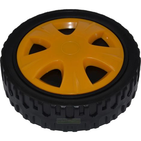 roue universelle 15 cm pour tondeuse / chariot de jardin / chariot utilitaire / compresseur + roulement (1/3)