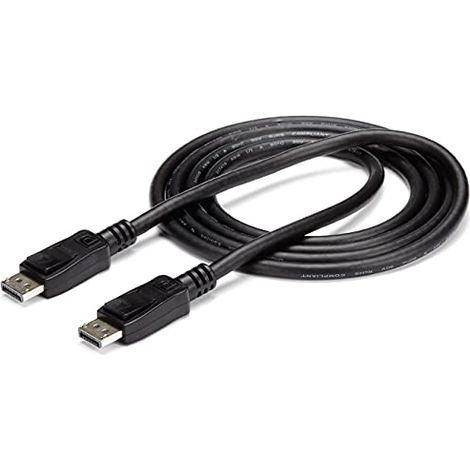 StarTech.com Cavo Video DisplayPort 1.2 da 2 m - Cavo DisplayPort Certificato VESA 4K x 2K Ultra HD - Cavo Video DP/DP per Monitor - Cavo Video/display DP - Connettori DP a Scatto (1/5)