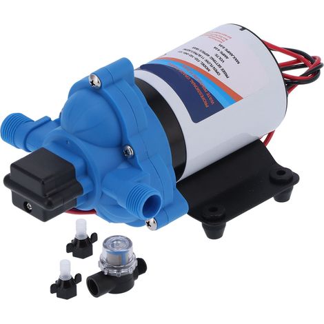Pompe à membrane à pression d'eau électrique auto-amorçante 3,0 GPM DC pour machine à bateau domestique (F33-102-045-101 (12 V)) (1/5)