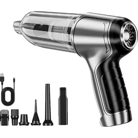 Aspirateur de voiture, moteur sans balais, filtration HEPA, 12000pa (1/2)