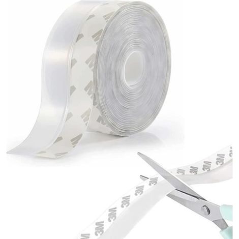Guarnizione isolante per finestre 3M da 45 mm x 10 m, isolamento per finestre resistente al freddo, striscia autoadesiva in silicone per porte, supporto isolante (1/4)