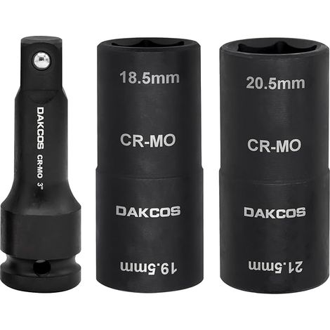 3/4" x 0.75" 3/4" x 0.8" Impact Wrench for Wheel Nut (1/5)