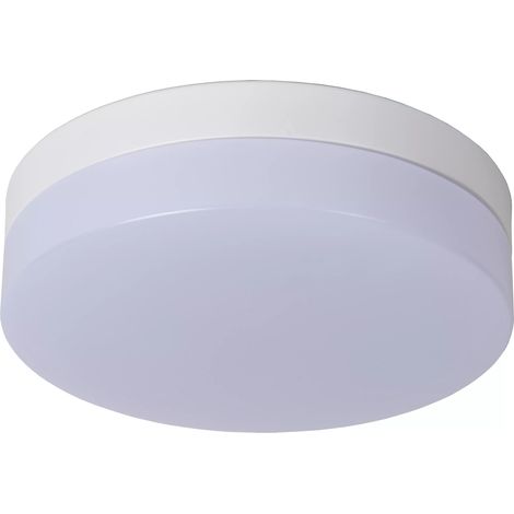 Plafoniera bagno tonda 23cm LED 12W bianca Lucide Biskit (1/5)