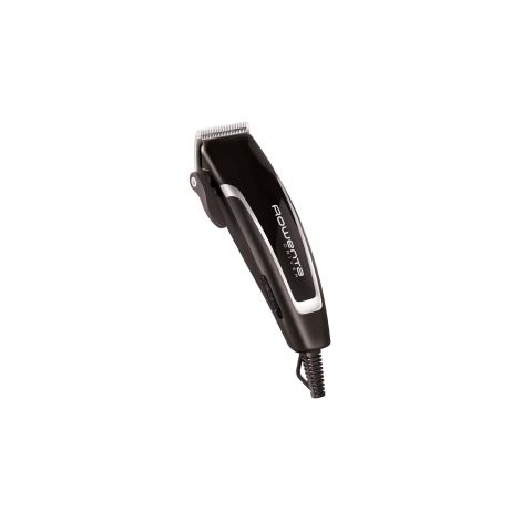 Tagliacapelli Rowenta TN1603 Driver Lame in Acciaio Inox 4 Pettini Fissi 15 Impostazioni da 1 a 12 mm Nero (1/5)