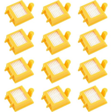 Lntyq 12 filtres compatible avec Roomba 700. Lot de pièces de rechange pour filtre série 7. Remplacement avec douze filtres 720, 730, 750, 760, 765, 770, 772, 776, 780, 785, 790 (1/4)