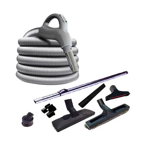 Set 8 accessoires + 1 flexible avec interrupteur on/off DÉCO VAC - longueur au choix (de 9 à 12m) - 12m