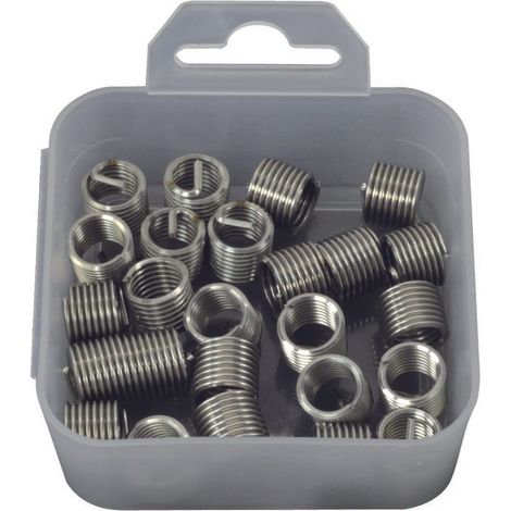 Boite de 25 inserts M5x0,8 Inox pour réparation filetage - OM 0452 - CLAS Equipements