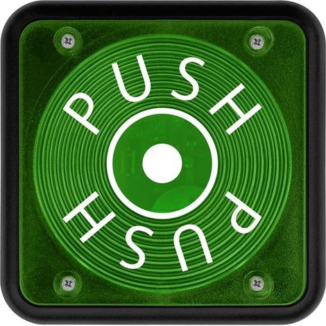 NOLOGO PUSH-C1 Radiocomando Trasmettitore a Muro Parete 433.92 Mhz