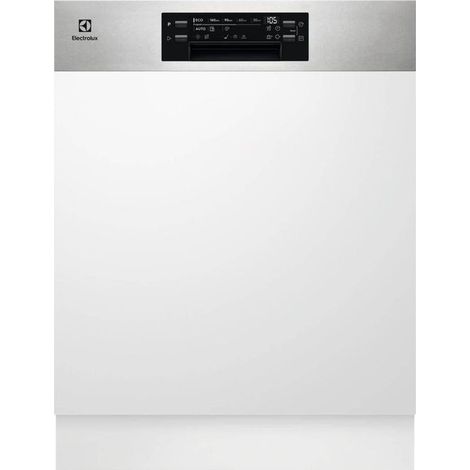 Electrolux KEAC7200IX Lavastoviglie Integrata parziale Serie 300 AirDry 60 cm. Posizionamento dell'apparecchio: A scomparsa parziale, Dimensione: Dimensione massima (60 cm), Colore pannello di cont... (1/2)