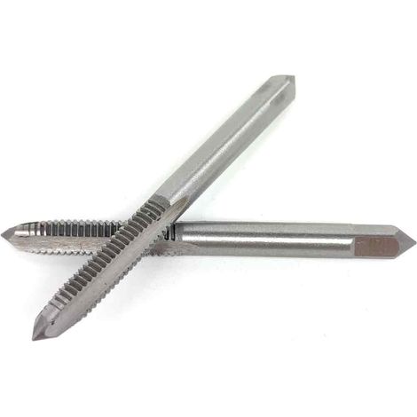 Filière Manuelle M5 x 0.8 mm - Filière à Main en Acier Rapide H2 - 3 Canaux Droits - Pour Taraudage Manuelle sur Métaux - Lot de 2 (1/5)