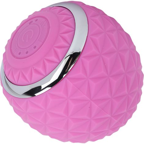 Boule de massage vibrante électrique rechargeable, soulagement profond des points de tension, thérapie musculaire, anti-douleur, compacte et portable. (1/5)