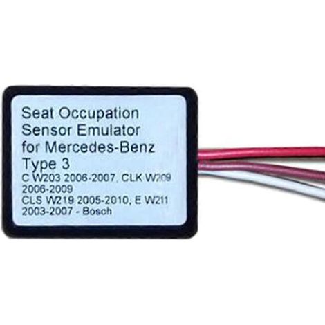 Compatible avec les modèles W220, W163, W210, W203, W168 et W639 : capteur d'occupation de siège automatique de type 3. (1/5)