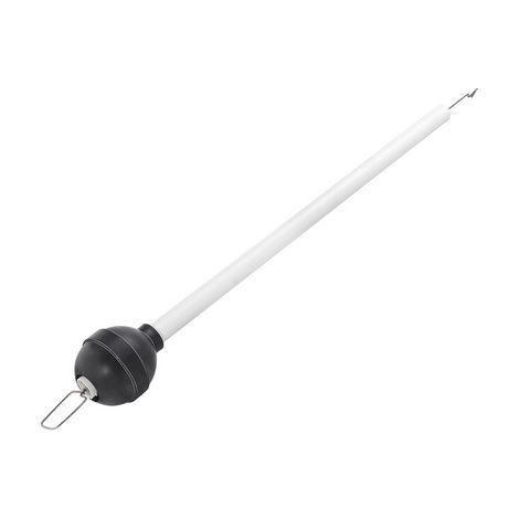 ASTA COMPLETA PER CASSETTA INCASSO CON SFERA- mm 470 lt. 14- DH- pezzi 1 (1/2)