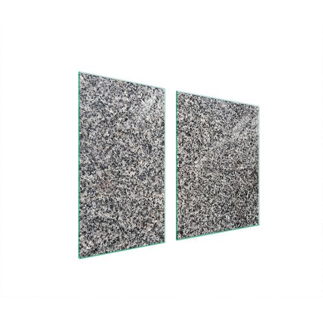Glasplatte und Schneidebrett 100x52 GRANIT (1/5)