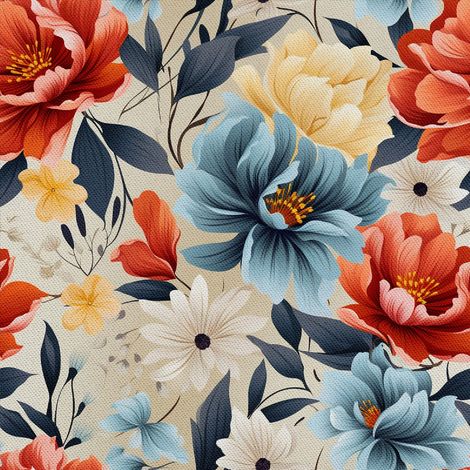 Tela decorativa para exteriores Oxford - Motiv Blumen I DX5308 (1/5)