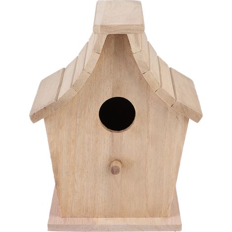 Nichoir en bois suspendu, boîte de reproduction, accessoires pour perroquets, perruches et petits oiseaux (1/5)
