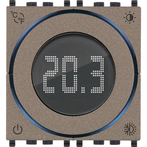 VIMAR - 02973.M Termostato rotella connesso IoT2M Metal